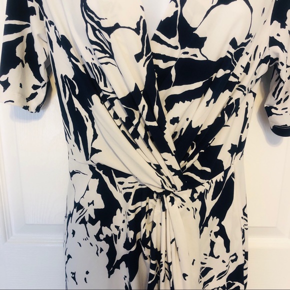 Adrianna Papell Floral Twist Dress XS NWT - Picture 5 of 10